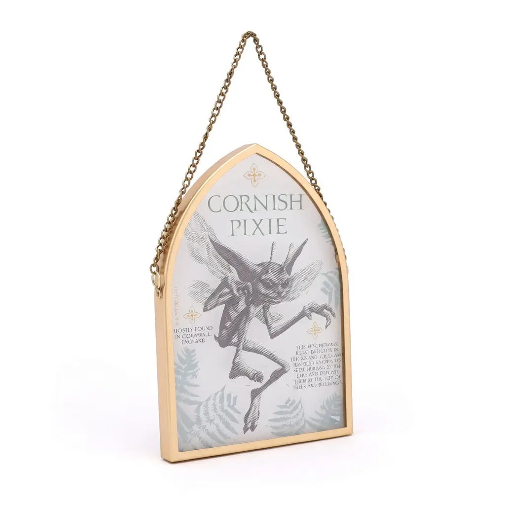 Plaque en verre Lutin de Cornouailles -  La boutique Aux 2 Balais