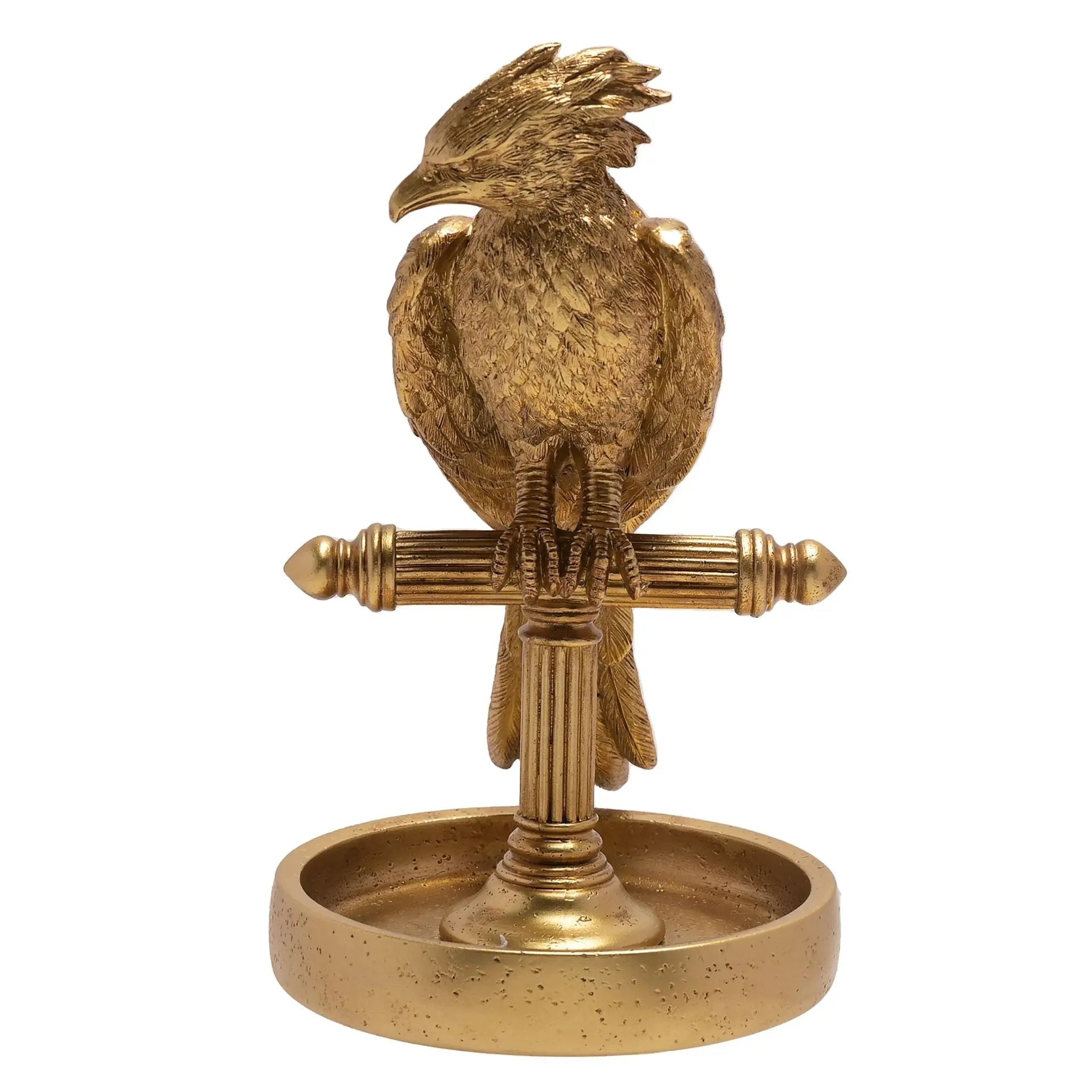 Porte-Bijoux Doré Fumseck - Harry Potter -  La boutique Aux 2 Balais