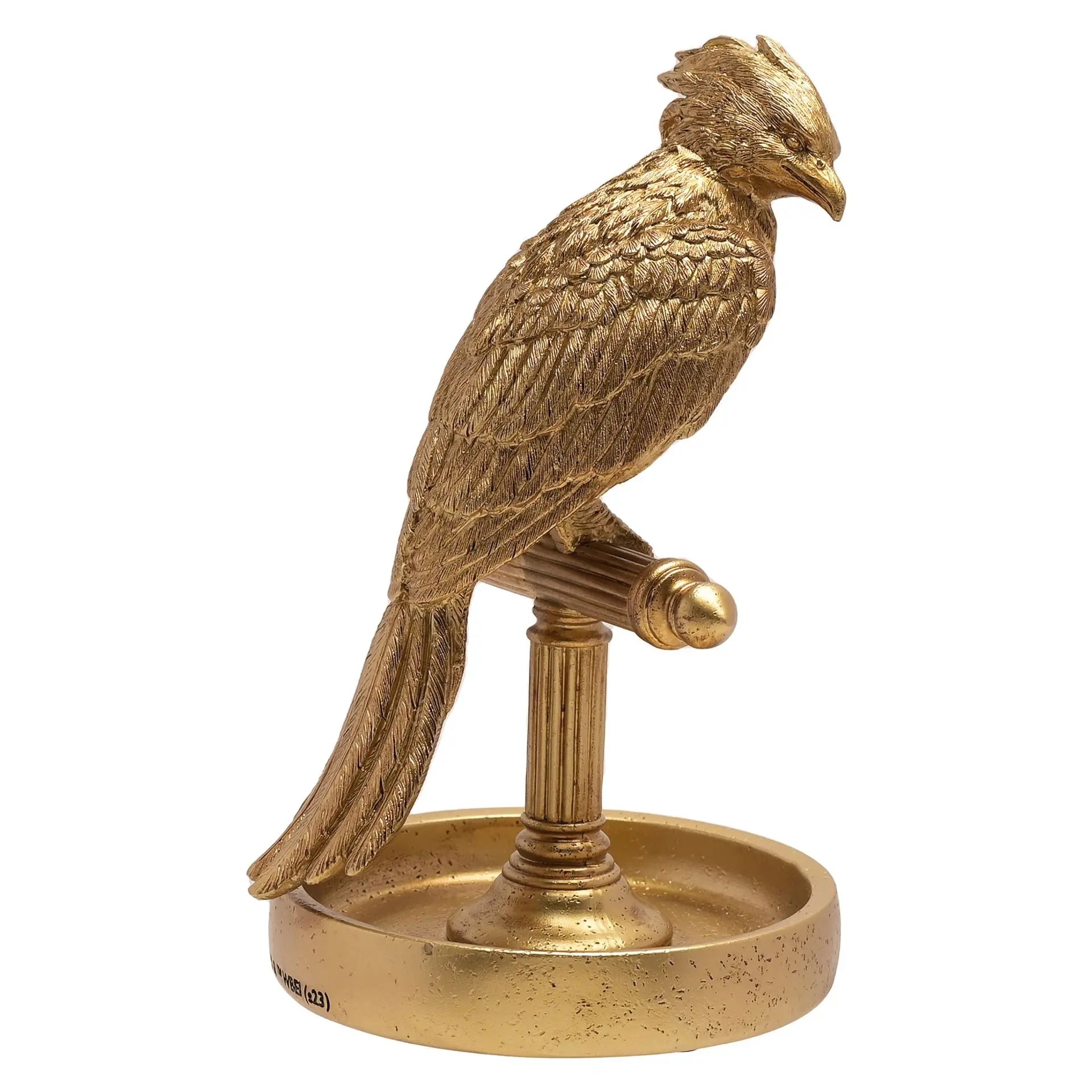 Porte-Bijoux Doré Fumseck - Harry Potter -  La boutique Aux 2 Balais