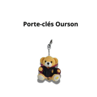 Porte-Clés Ourson Gryffondor – Harry Potter -  La boutique Aux 2 Balais