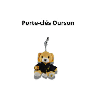 Porte-Clés Ourson Poufsouffle – Harry Potter -  La boutique Aux 2 Balais