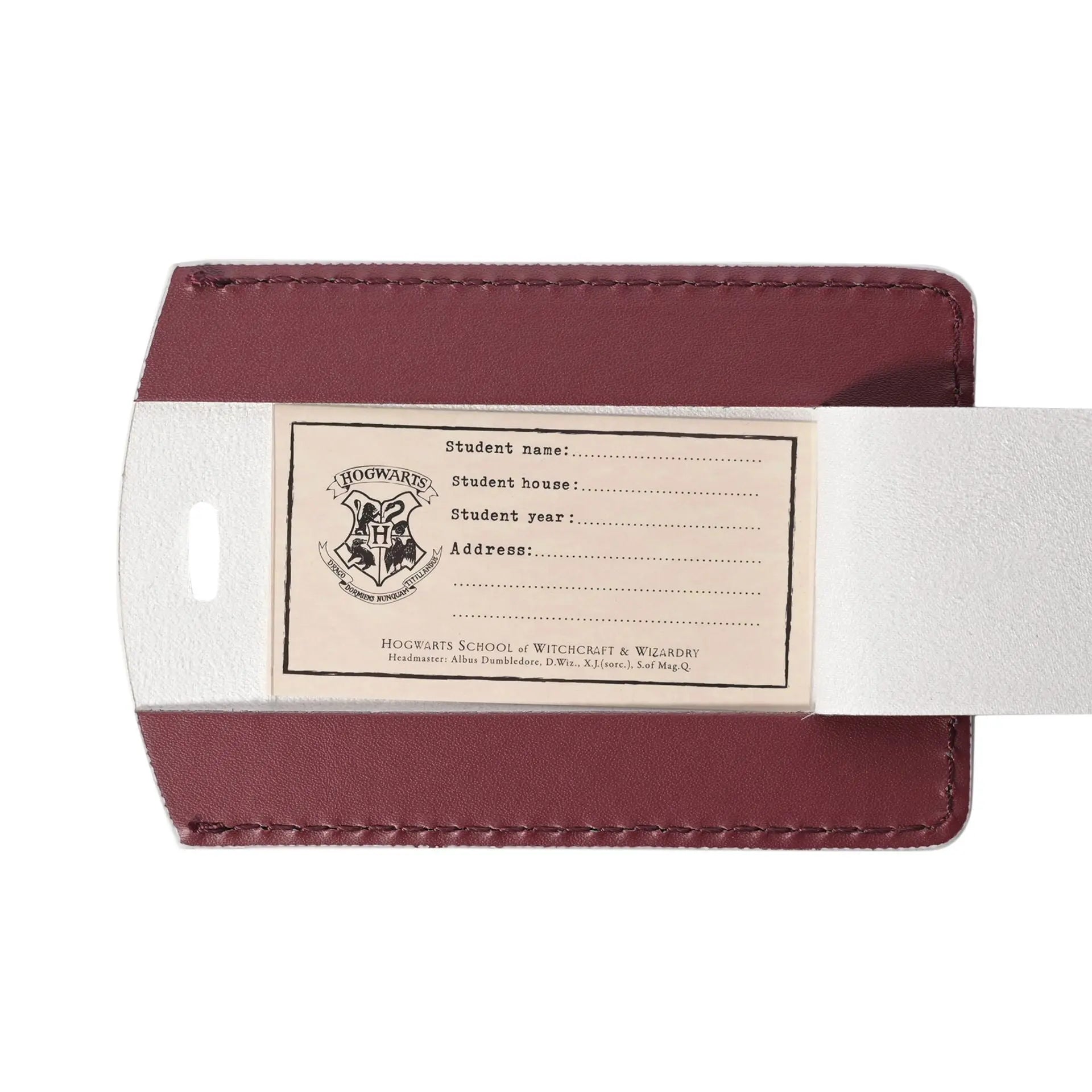 Porte-Passeport et Étiquette Bagage Gryffondor - Cuir PU -  La boutique Aux 2 Balais