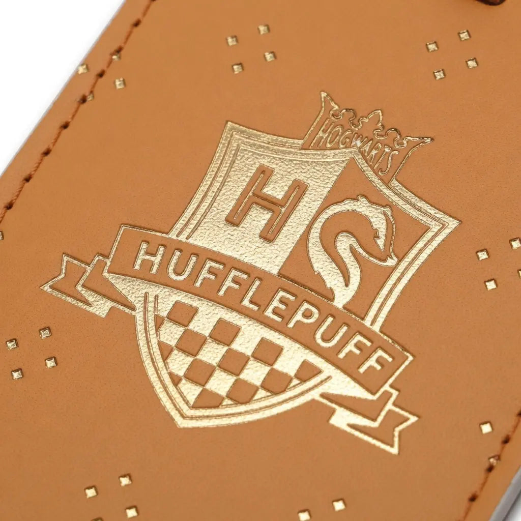 Porte-Passeport et Étiquette Bagage Poufsouffle - Cuir PU -  La boutique Aux 2 Balais