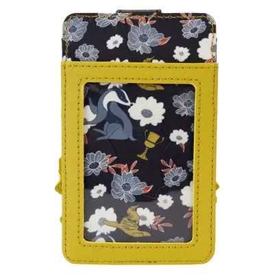 Porte-cartes Loungefly Springtime Poufsouffle -  La boutique Aux 2 Balais