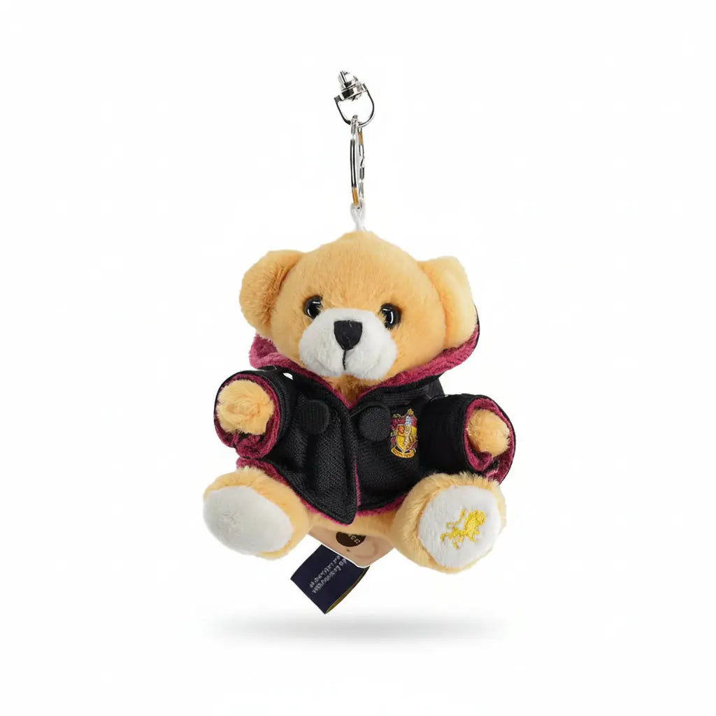 Porte-clés Harry Potter - Ourson en Peluche Uniforme Gryffondor -  La boutique Aux 2 Balais