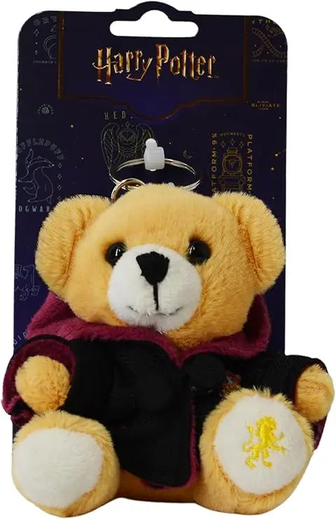 Porte-clés Harry Potter - Ourson en Peluche Uniforme Gryffondor -  La boutique Aux 2 Balais