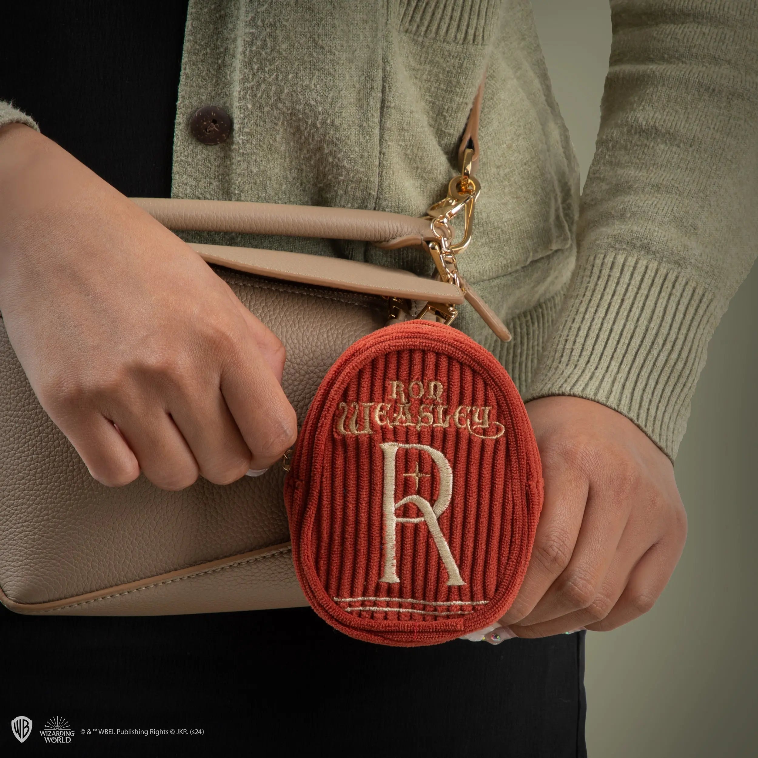 porte-clés en forme de sac à dos Ron Weasley