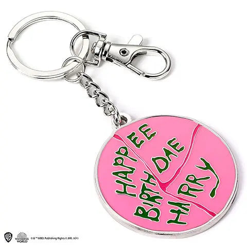 porte-clés gâteau happee birthdae