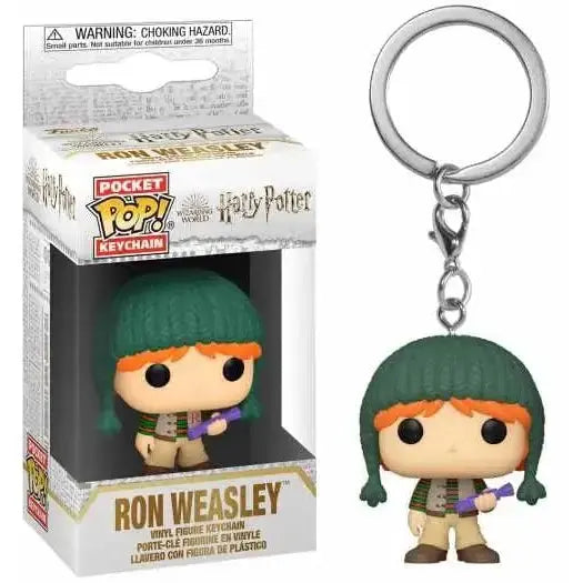 Porte-clés pop Ron Weasley -  La boutique Aux 2 Balais