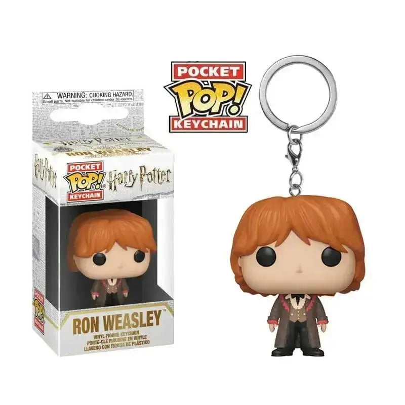 Porte-clés pop Ron Weasley -  La boutique Aux 2 Balais