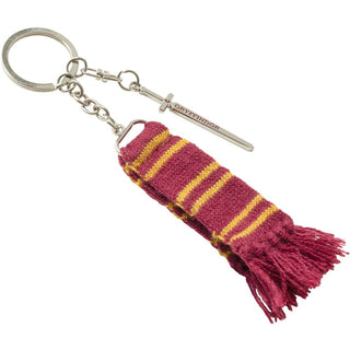 Porte-clés Harry Potter Écharpe Gryffondor 12 cm – Officiel
