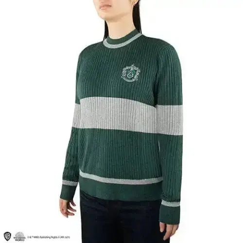 Pull Quidditch Serpentard -  La boutique Aux 2 Balais