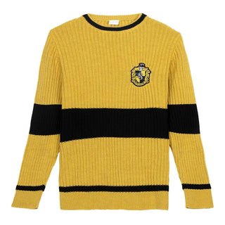 Pull Tricot Quidditch Poufsouffle Harry Potter -  La boutique Aux 2 Balais