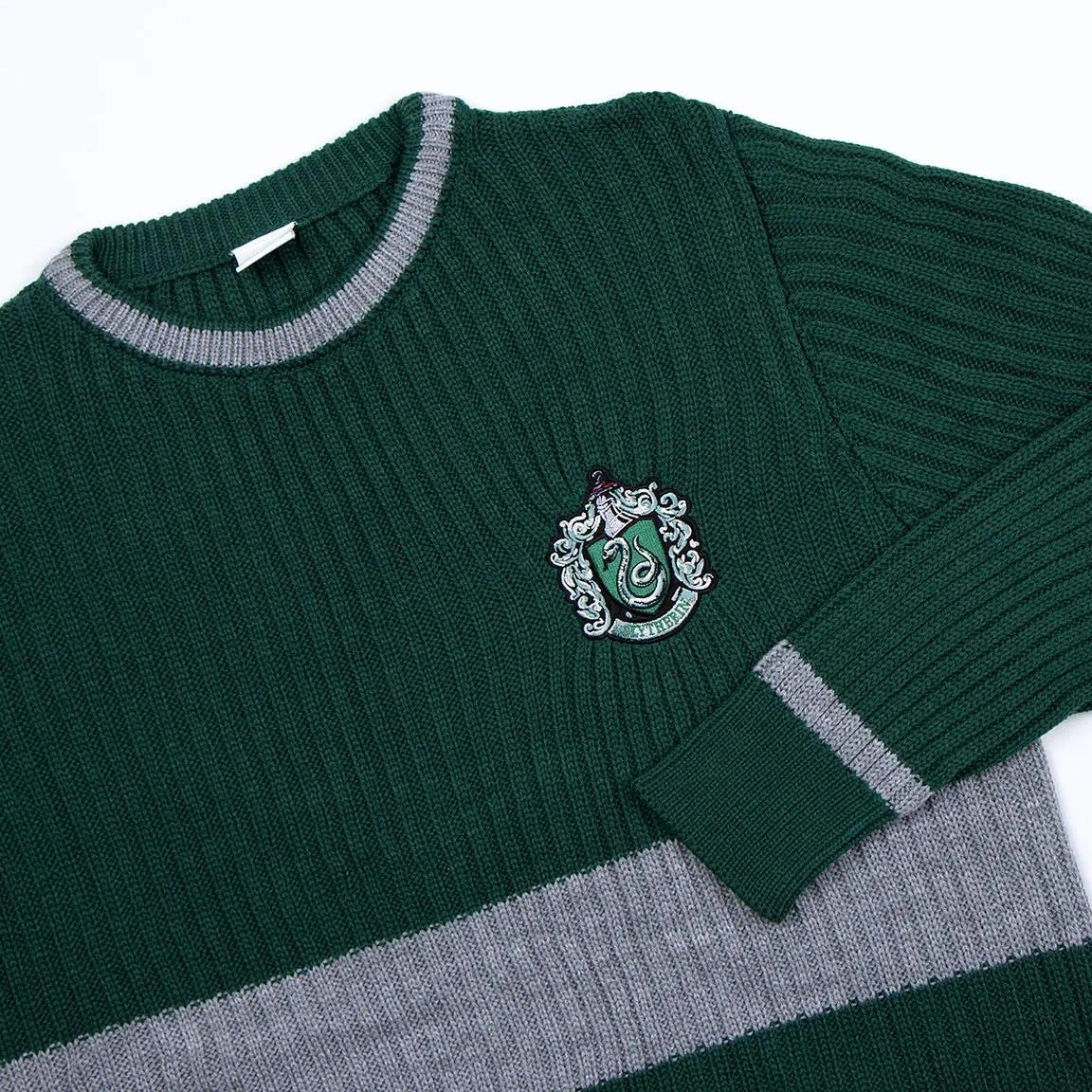Pull Tricot Quidditch Serpentard Harry Potter -  La boutique Aux 2 Balais