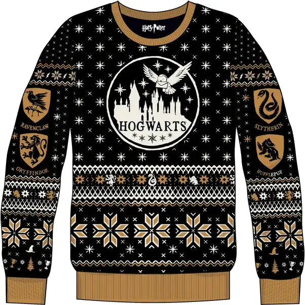 Pull de Noël 2023 Hogwarts -  La boutique Aux 2 Balais