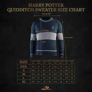 Pull de Quidditch Serdaigle -  La boutique Aux 2 Balais