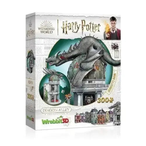 Puzzle 3D Banque Gringotts -  La boutique Aux 2 Balais