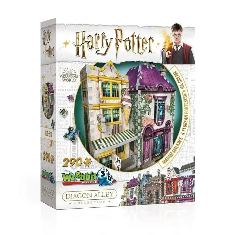 Puzzle 3D Boutiques Madame Guipure -  La boutique Aux 2 Balais