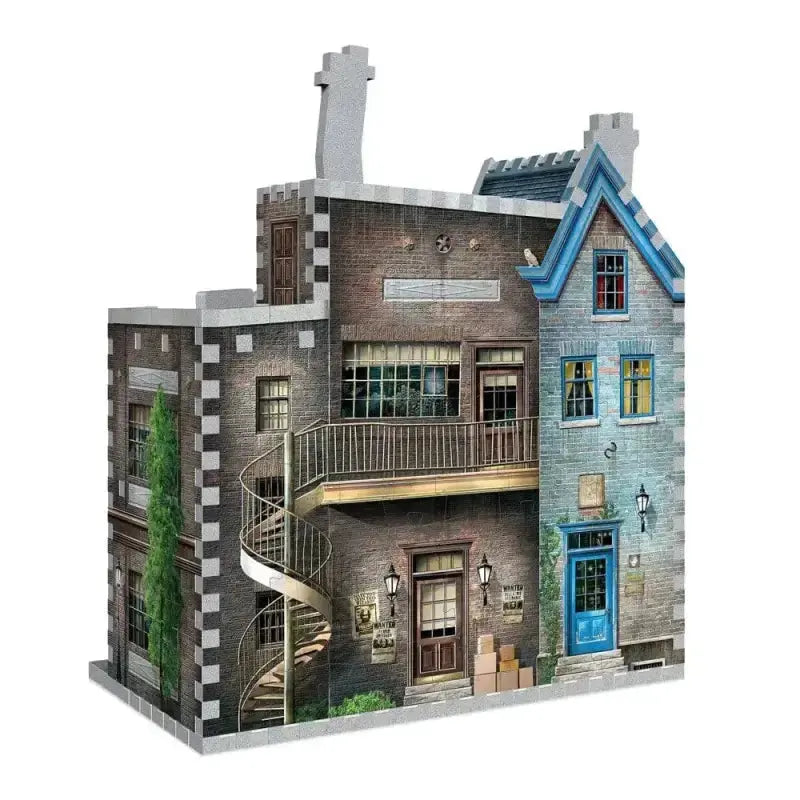 Puzzle 3D Boutiques Ollivander et Scribbulus -  La boutique Aux 2 Balais