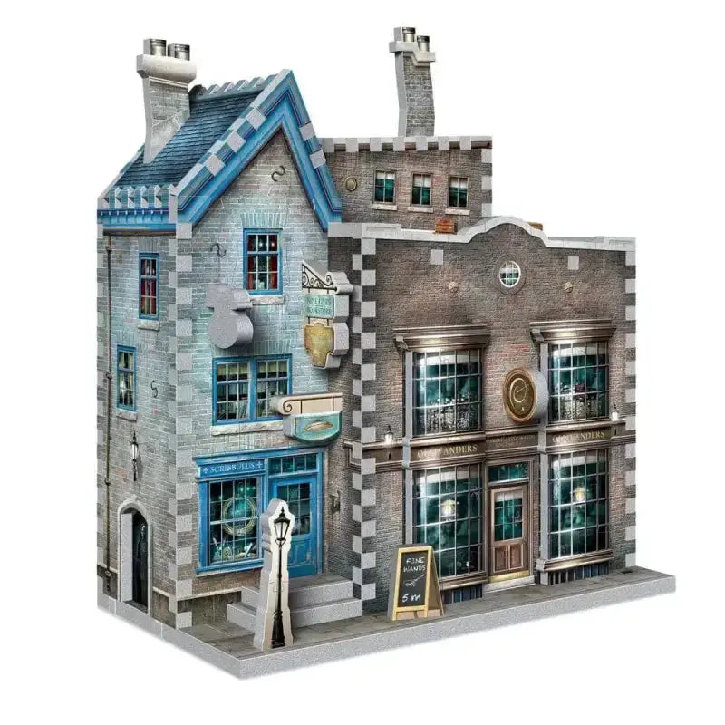 Puzzle 3D Boutiques Ollivander et Scribbulus -  La boutique Aux 2 Balais