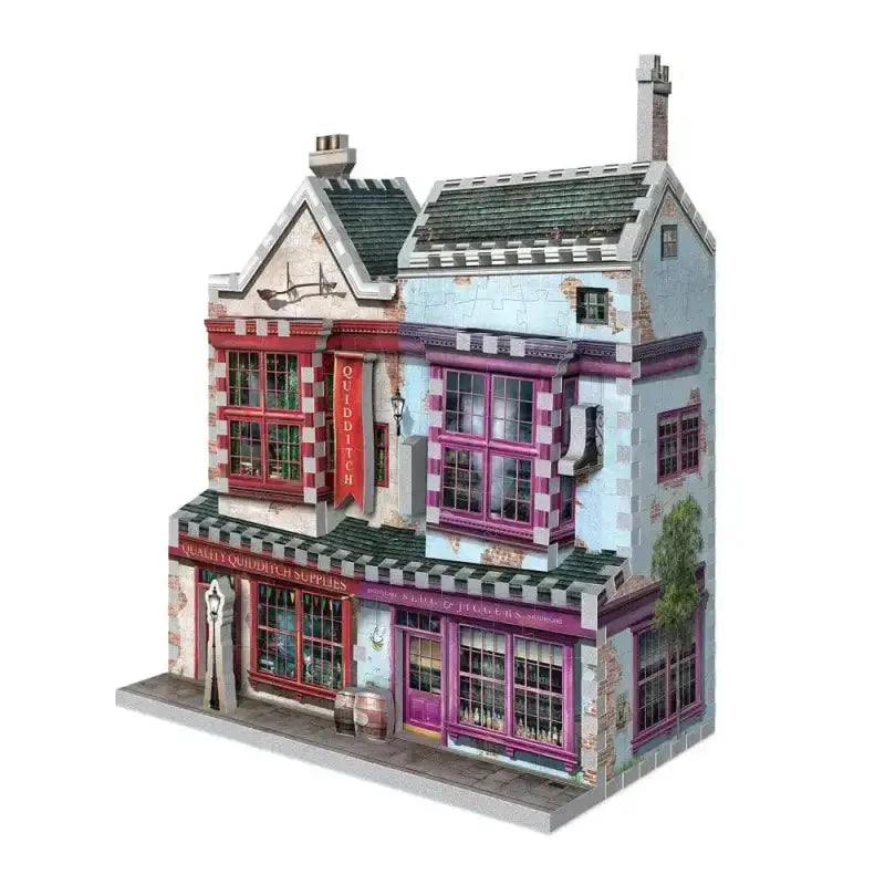Puzzle 3D Boutiques accesoires de Quidditch et Slug and Jiggers -  La boutique Aux 2 Balais