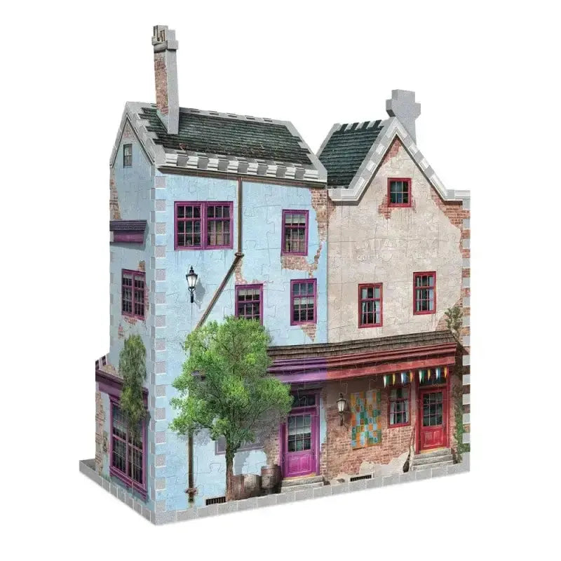 Puzzle 3D Boutiques accesoires de Quidditch et Slug and Jiggers -  La boutique Aux 2 Balais