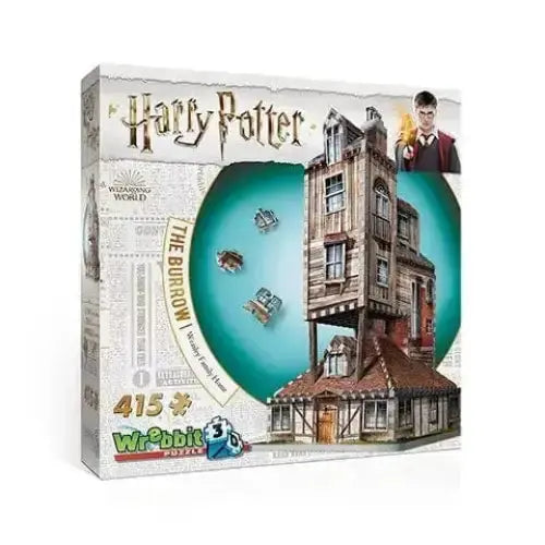 Puzzle 3D La Maison des Weasley -  La boutique Aux 2 Balais