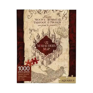 Puzzle Carte du Maraudeur 1000 pièces -  La boutique Aux 2 Balais