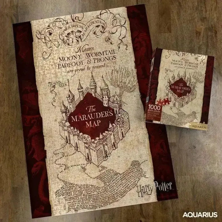 Puzzle Carte du Maraudeur 1000 pièces -  La boutique Aux 2 Balais