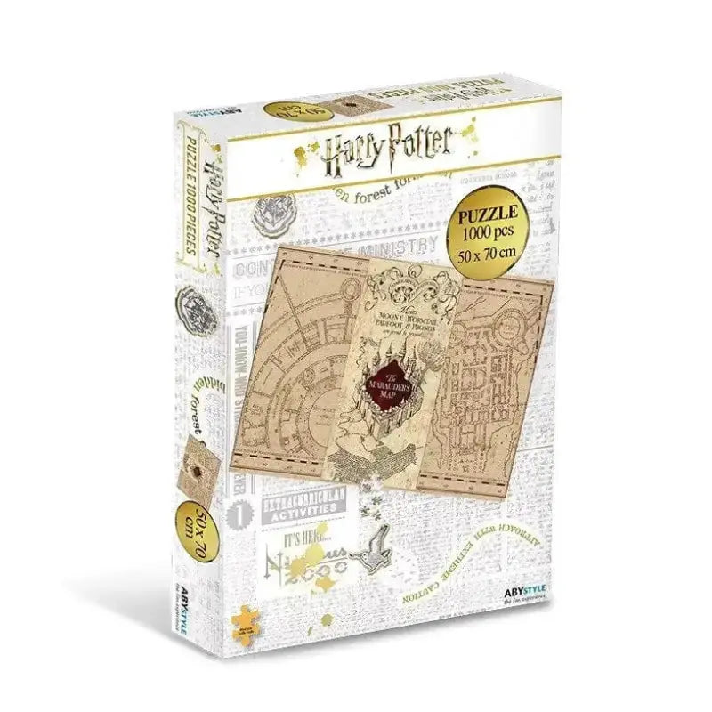 Puzzle Carte du Maraudeur -  La boutique Aux 2 Balais