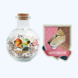 Puzzle Gryffondor 331 pièces - Bouclier de maison avec présentoir -  La boutique Aux 2 Balais
