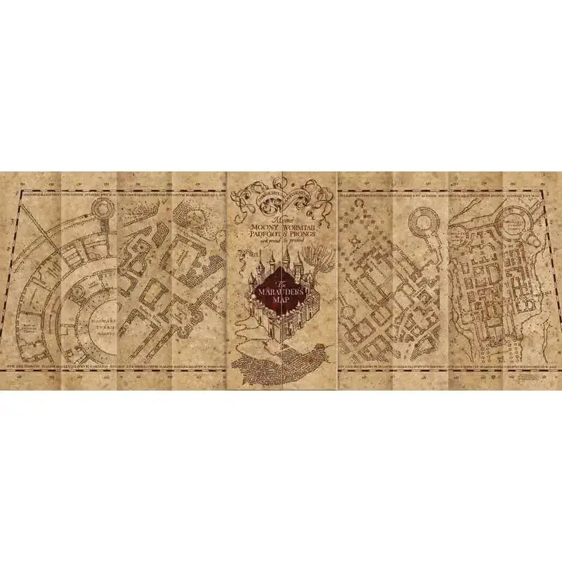 Puzzle La Carte du Maraudeur 1000 pièces -  La boutique Aux 2 Balais