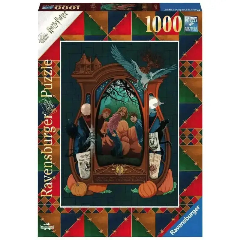 Puzzle Minalima Harry Potter et le Prisionnier d'Azkaban 1000 pièces -  La boutique Aux 2 Balais