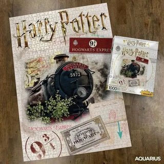Puzzle Ticket Hogwarts Express Harry Potter 1000p -  La boutique Aux 2 Balais