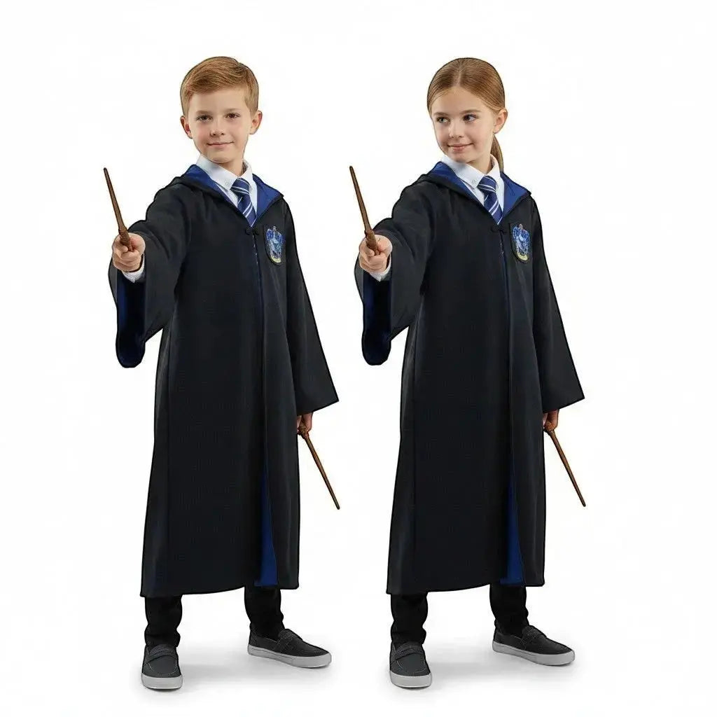 Túnica de mago Deluxe de Ravenclaw para niño