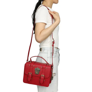 Sac À Main Cartable Gryffondor Avec Charms -  La boutique Aux 2 Balais