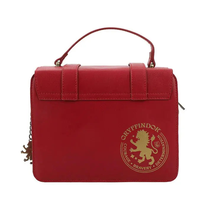 Sac À Main Cartable Gryffondor Avec Charms -  La boutique Aux 2 Balais