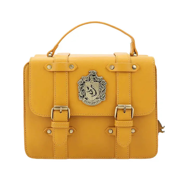 Sac À Main Cartable Poufsouffle Avec Charms -  La boutique Aux 2 Balais