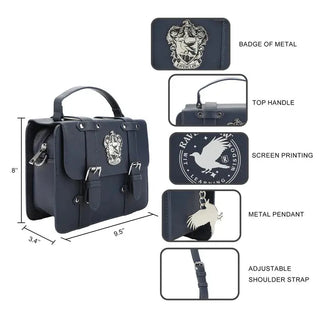 Sac À Main Cartable Serdaigle Avec Charms -  La boutique Aux 2 Balais