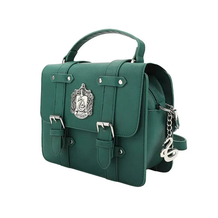 Sac À Main Cartable Serpentard Avec Charms -  La boutique Aux 2 Balais