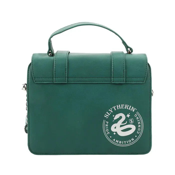 Sac À Main Cartable Serpentard Avec Charms -  La boutique Aux 2 Balais