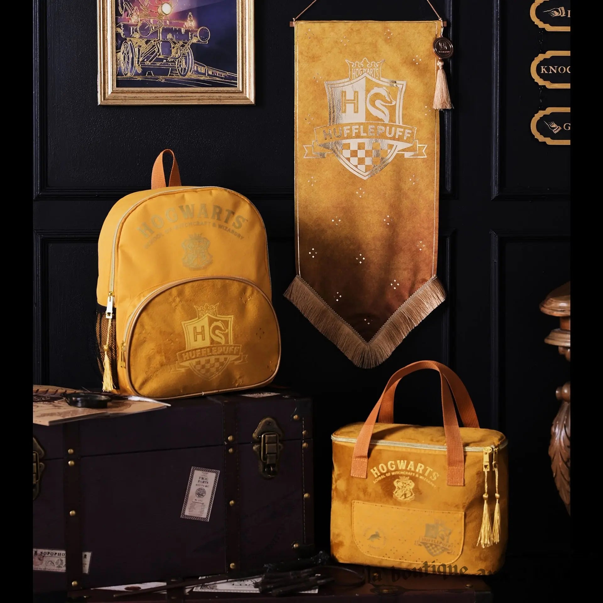 Sac Lunch Velours Poufsouffle – Harry Potter