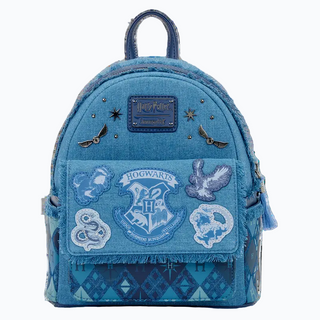 Sac à dos Loungefly Denim Hogwarts Harry Potter -  La boutique Aux 2 Balais