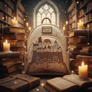 Sac à dos Loungefly Livre de Poudlard Harry Potter Exclusive -  La boutique Aux 2 Balais