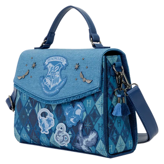 Sac bandoulière Loungefly Denim Hogwarts Harry Potter -  La boutique Aux 2 Balais