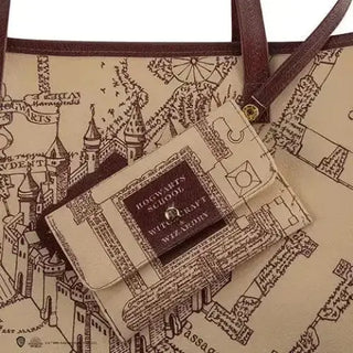 Sac cabas Carte du Maraudeur -  La boutique Aux 2 Balais