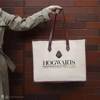 Sac cabas Hogwarts en coton -  La boutique Aux 2 Balais