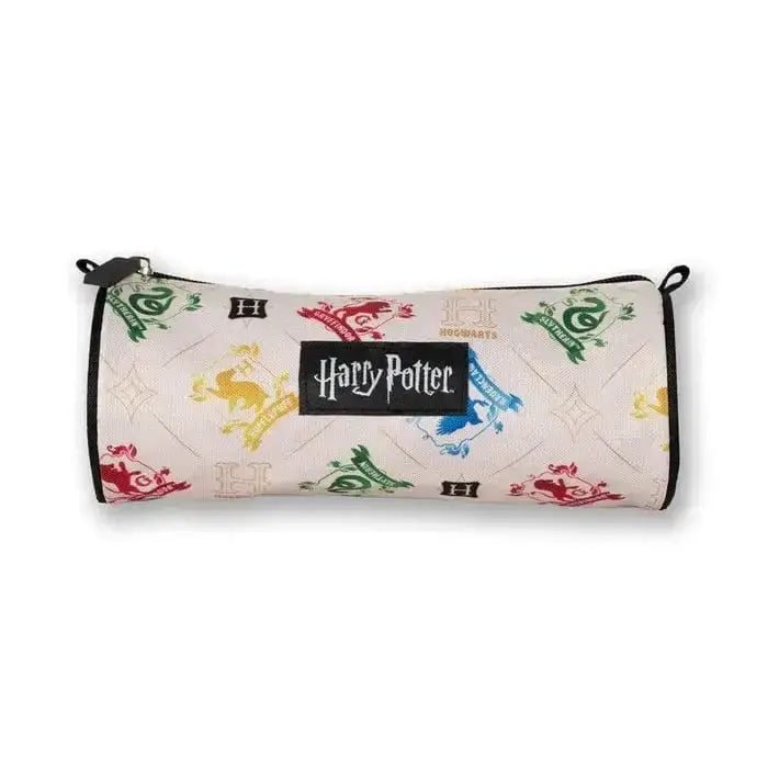 Sac en toile et Trousse 4 Maisons -  La boutique Aux 2 Balais