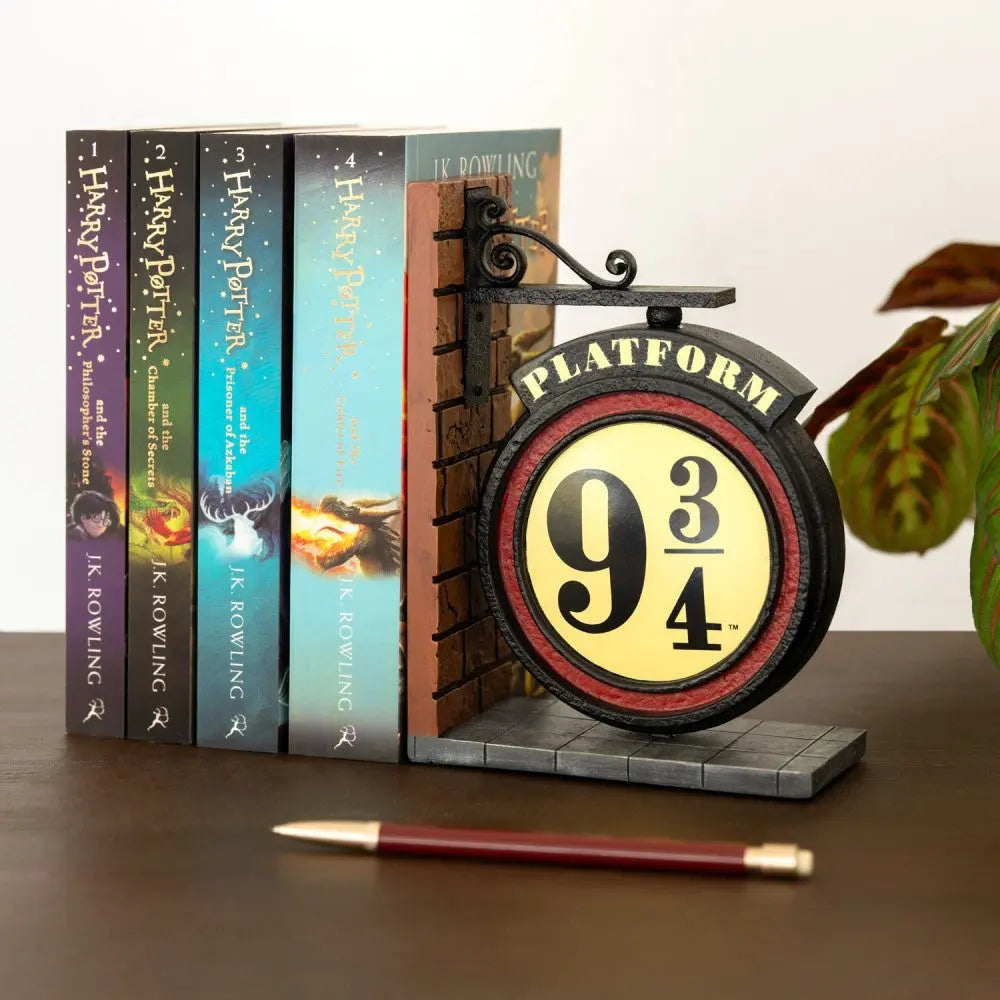 Serre-livres Harry Potter Quai 9 3/4 – Résine peinte à la main -  La boutique Aux 2 Balais