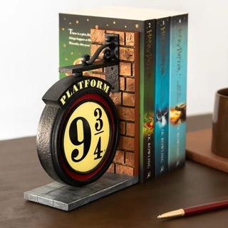 Serre-livres Harry Potter Quai 9 3/4 – Résine peinte à la main -  La boutique Aux 2 Balais